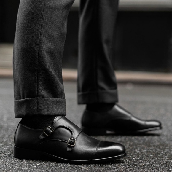 Thursday Boot Co. Black Saint Leather Shoes main image 11